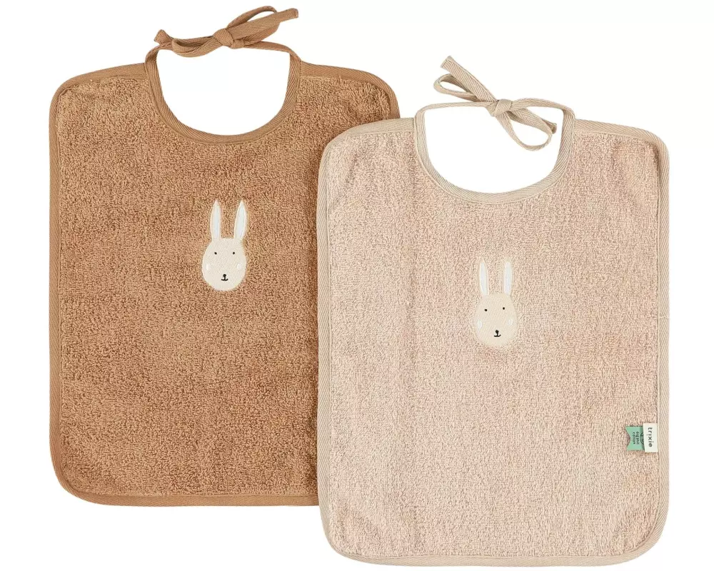 Trixie Lätzchen Hase XL 2er Set, 37 x 30 cm