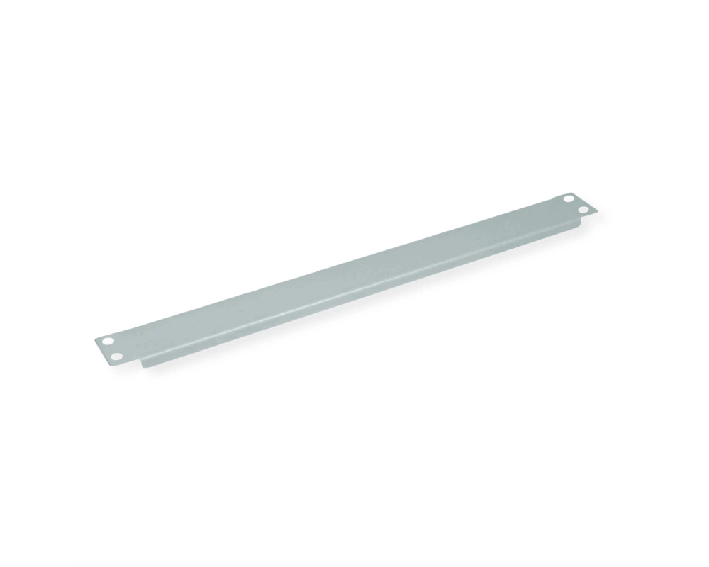 VALUE 19-Zoll-Blindplatte 1 HE, grau