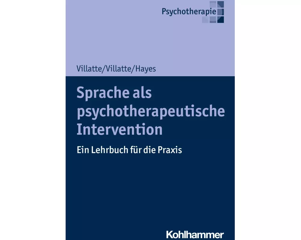 Sprache als psychotherapeutische Intervention