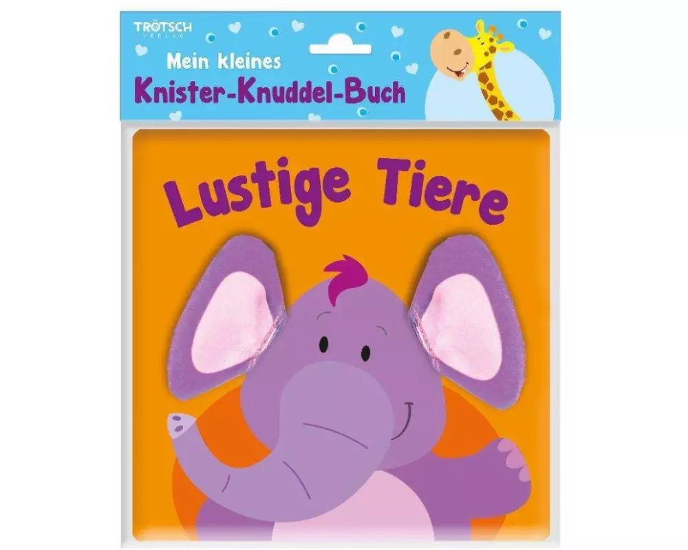 Trötsch Mein kleines Knister Knuddelbuch Lustige Tiere