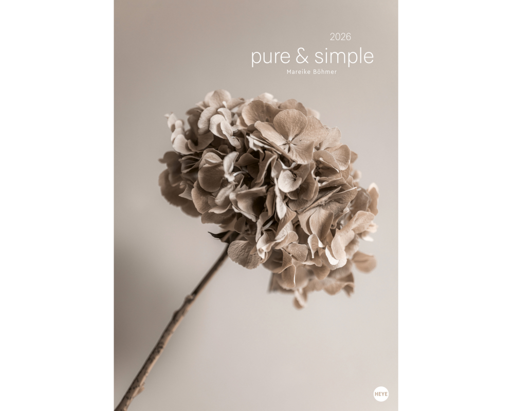 HEYE Bildkalender 2026 23224+26 pure&simple 37x53.5cm