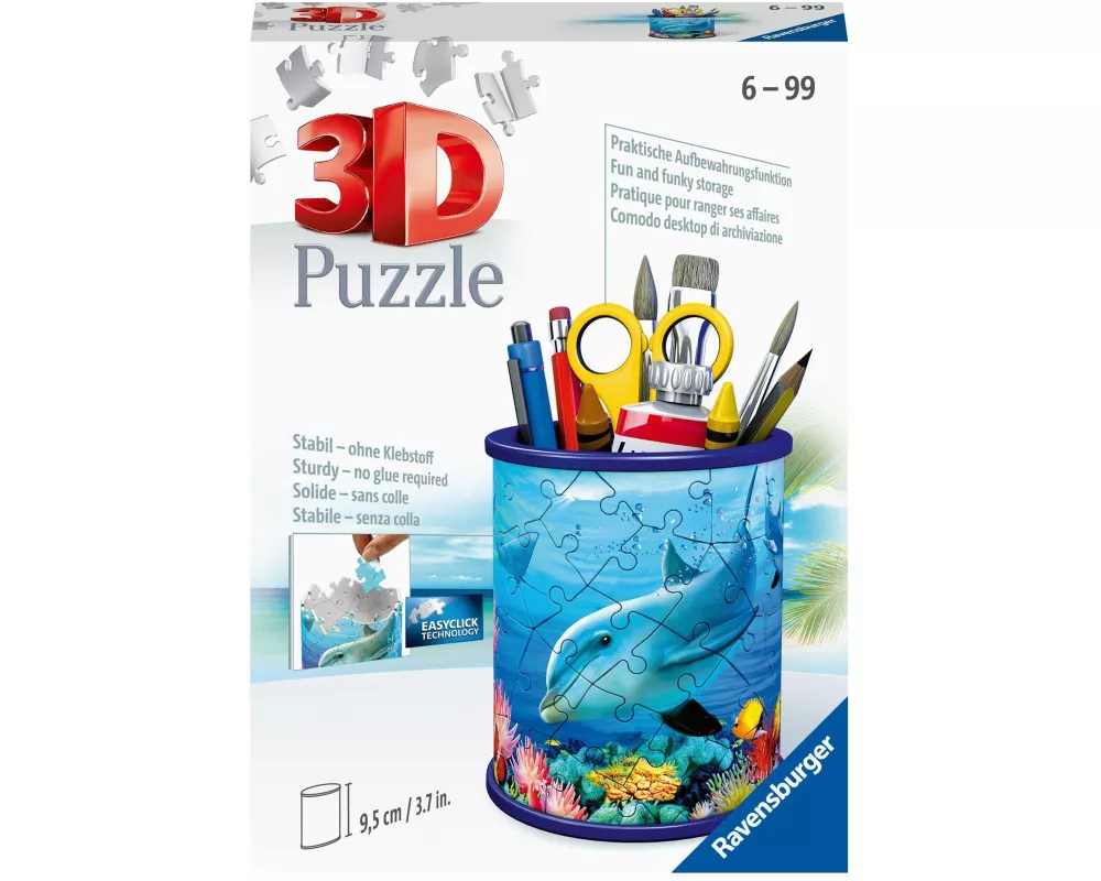 3D Puzzle Stiftehalter Unterwasserwelt