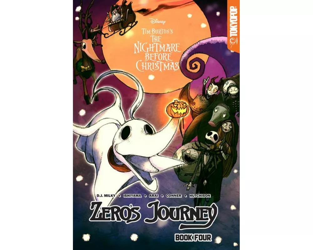 Disney Manga: Tim Burton's The Nightmare Before Christmas -- Zero's Journey Graphic Novel Book 4