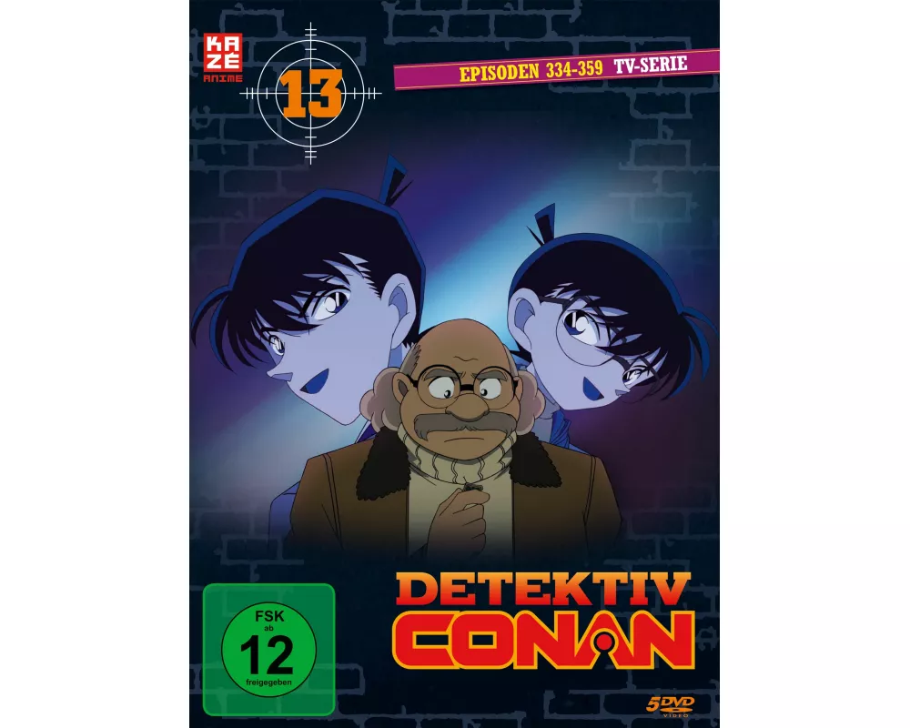 Detektiv Conan - TV-Serie - Box 13 (5 DVDs)