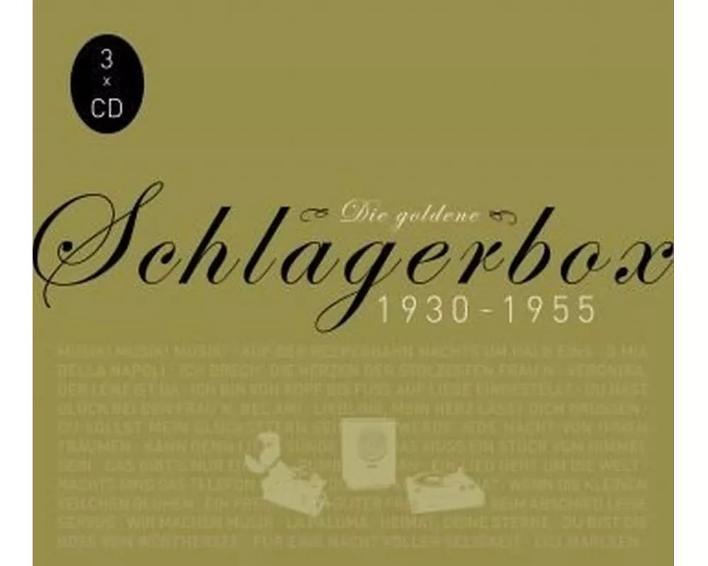 Die goldene Schlagerbox (1930-