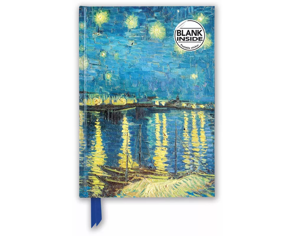 Vincent van Gogh: Starry Night over the Rhône (Foiled Blank Journal)
