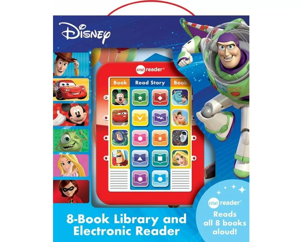 Disney: Me Reader 8-Book Library and Electronic Reader Sound Book Set