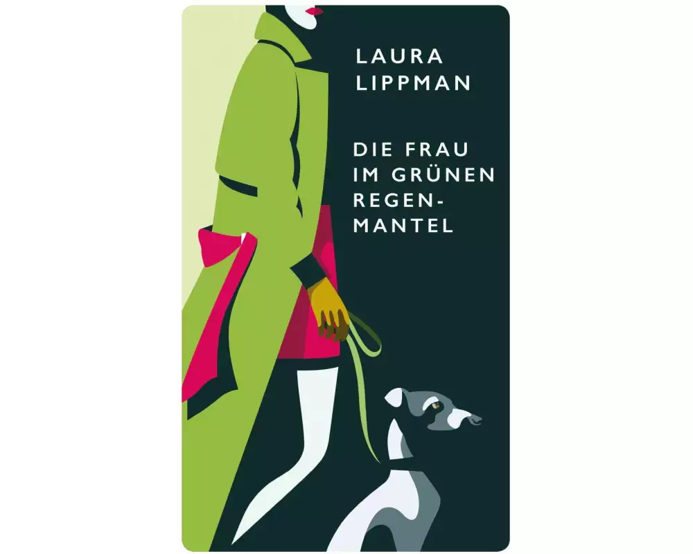 Die Frau im grünen Regenmantel