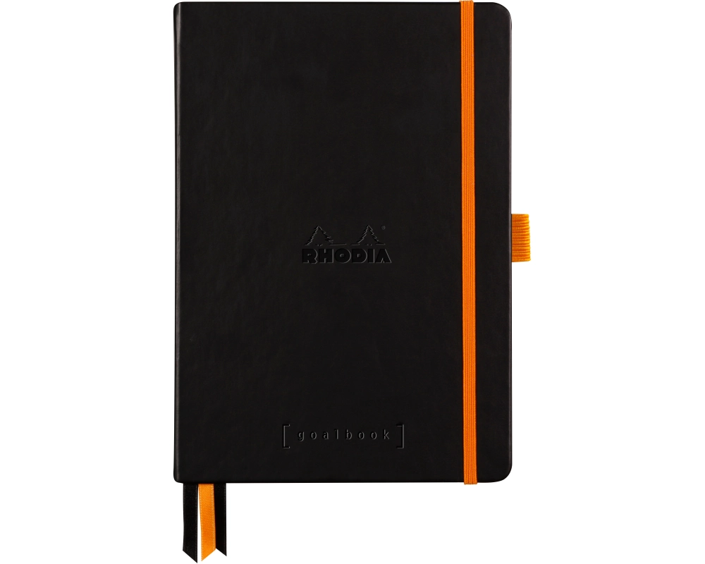 RHODIA Goalbook Notizbuch A5 118571C Hardcover schwarz 240 S.