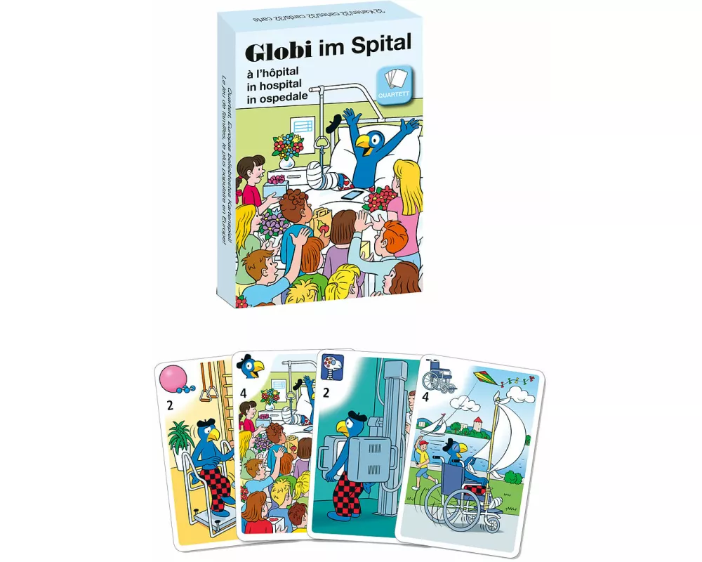 Globi Quartett im Spital