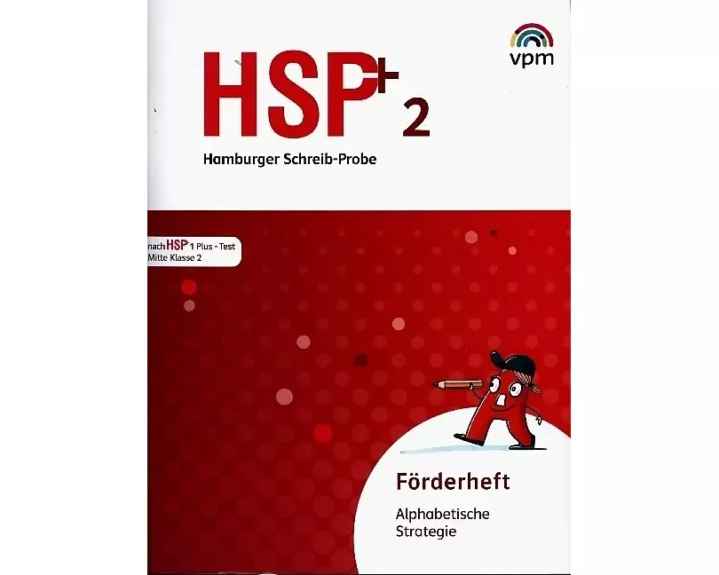 Hamburger Schreib-Probe (HSP) Fördern 2. 5 Förderhefte alphabetisch Klasse 2