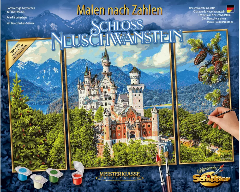 Schipper Malen nach Zahlen - Schloss Neuschwanstein