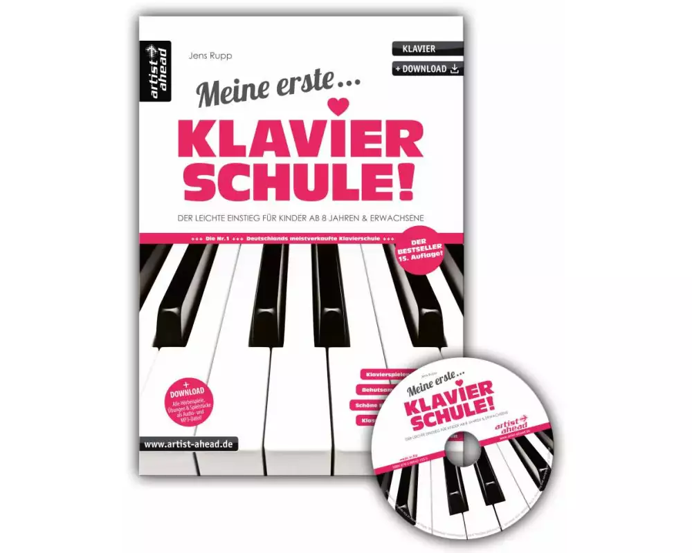 Meine erste Klavierschule inkl. Audio-CD!