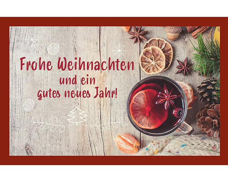 Frohe Weihnachten und ein gutes neues Jahr!