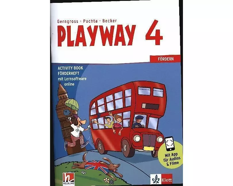 Playway 4. Ab Klasse 3. Activity Book Fördern mit digitalen Übungen Klasse 4