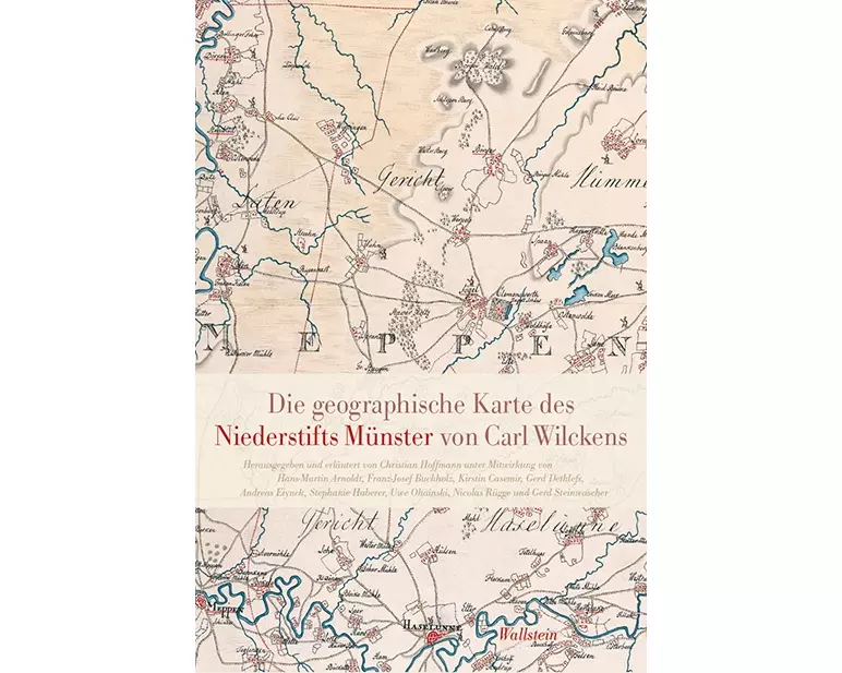 Die geographische Karte des Niederstifts Münster von Carl Wilckens
