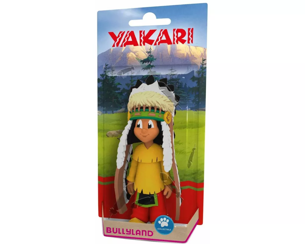 Yakari mit Federschmuck