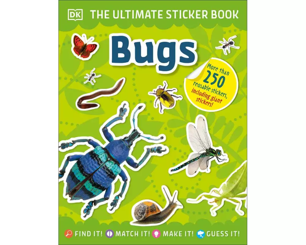 The Ultimate Sticker Book Bugs