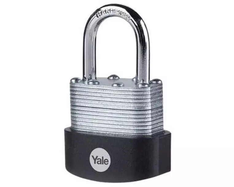 Yale Vorhängeschloss Y125B 50/29 Silber Stahl