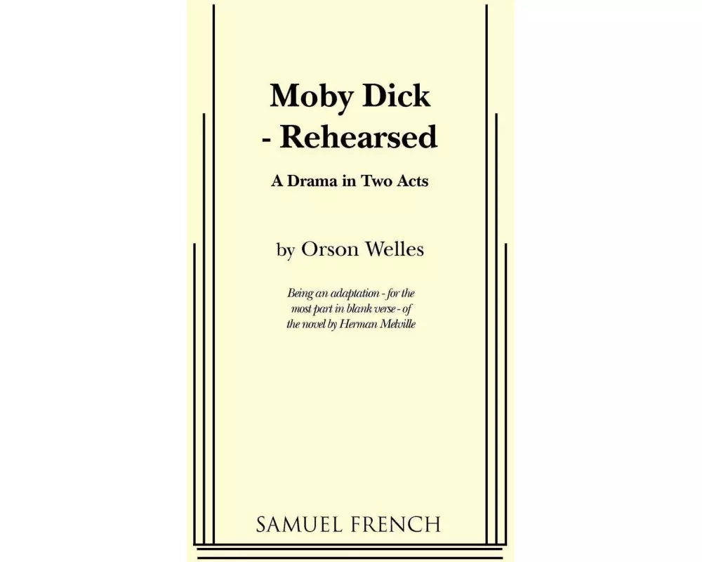 Moby Dick - Rehearsed