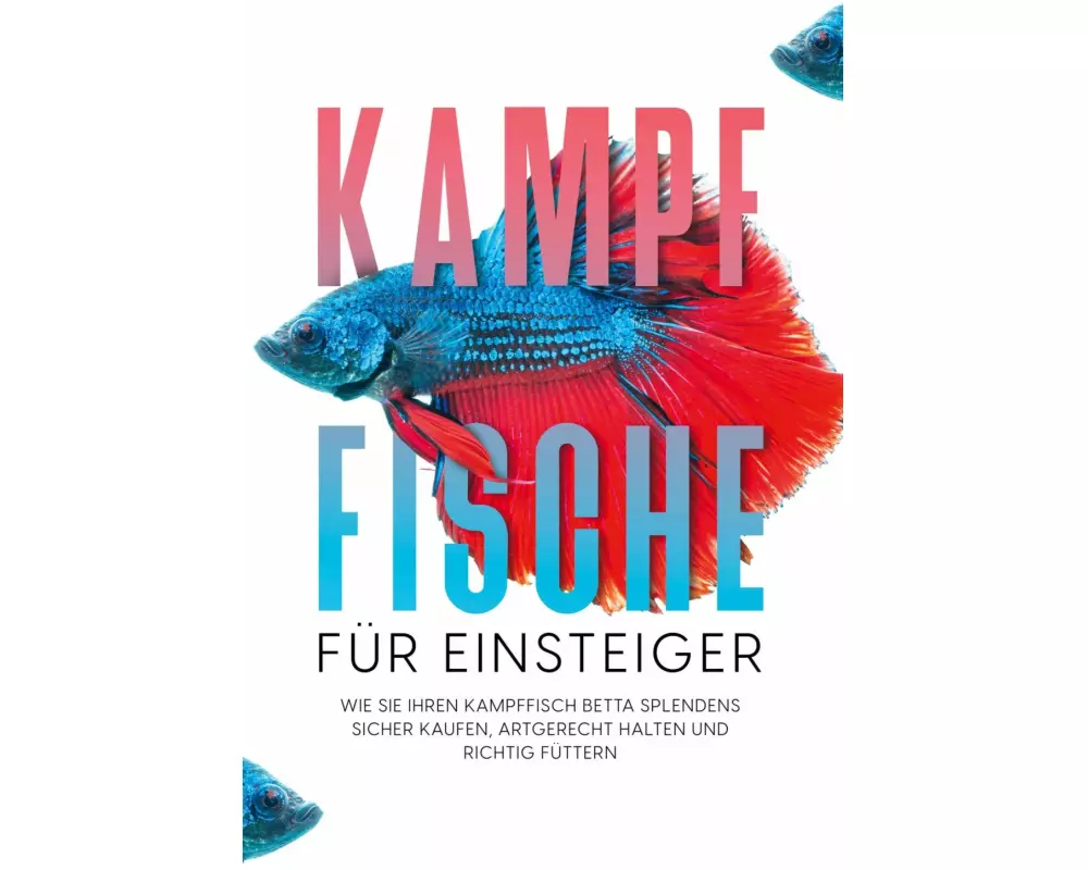 Kampffische für Einsteiger: Wie Sie Ihren Kampffisch Betta splendens sicher kaufen, artgerecht halten und richtig füttern