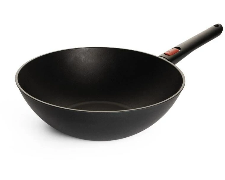 Woll Wok Eco Lite 30 cm, mit abnehmbarem Griff