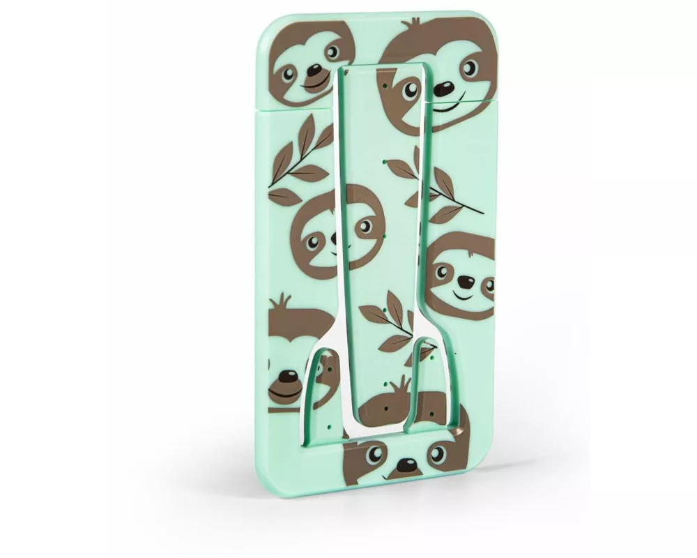 Flexistand Pro (Faultier) - flexibler Tablethalter - für alle Handys und Tablets - superflach - stufenlos verstellbar - hochkant und quer - passt in j