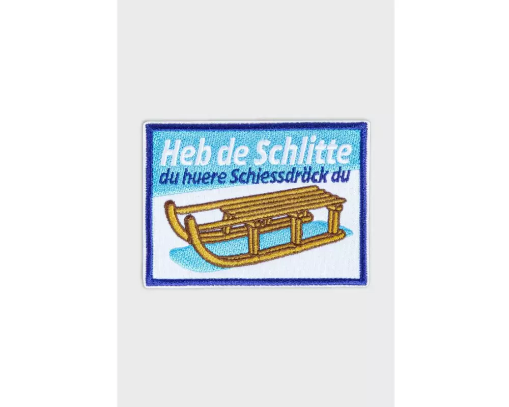 Swissmeme Patch Heb de Schlitte, 8.5 x 6 cm