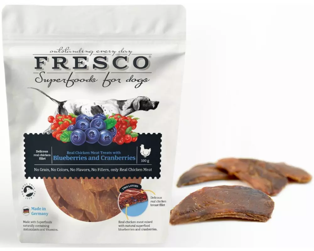 FRESCO Filets & More Hähnchenfilets&Blaubeeren, 100 g