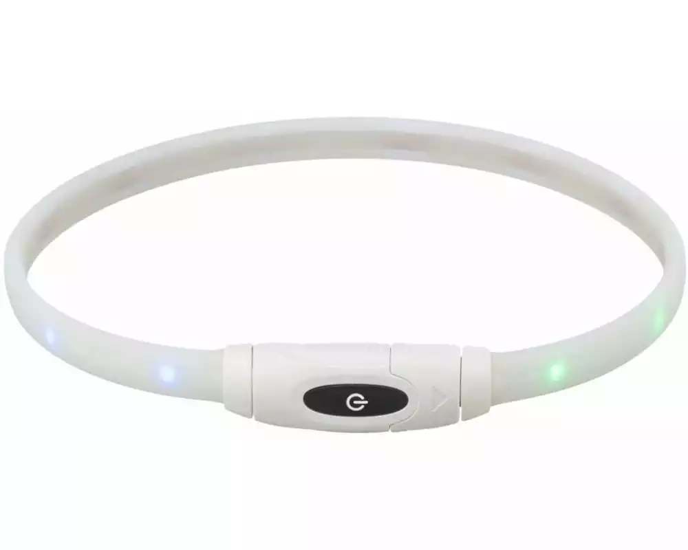 Trixie Leuchtring Flasch Multicolor XS-XL, 65 cm / 16 mm