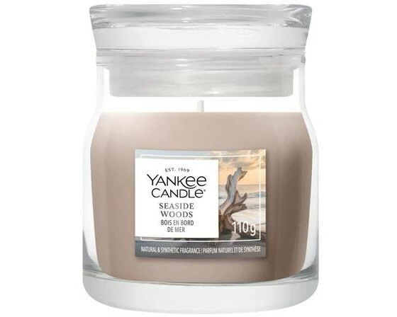 Yankee Candle Signature Duftkerze Seaside Woods Signature Small Jar