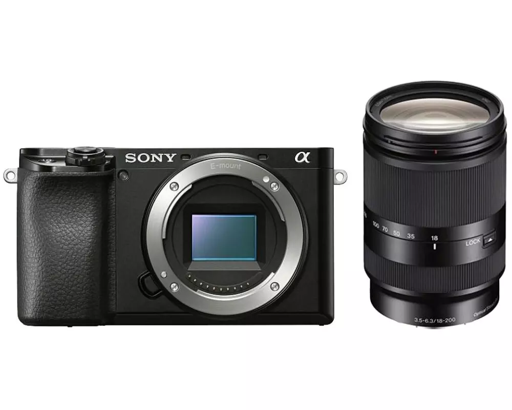 Sony Fotokamera Alpha 6100 inkl. SEL18200 Kit