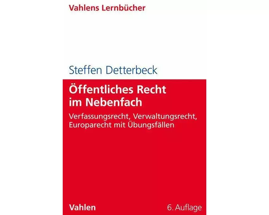 Öffentliches Recht im Nebenfach