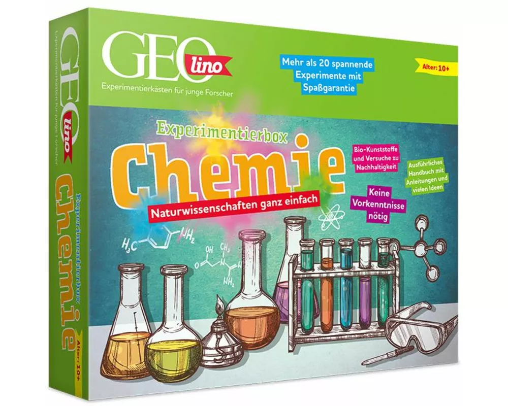 FRANZIS 67128 - GEOlino - Experimentierbox Chemie