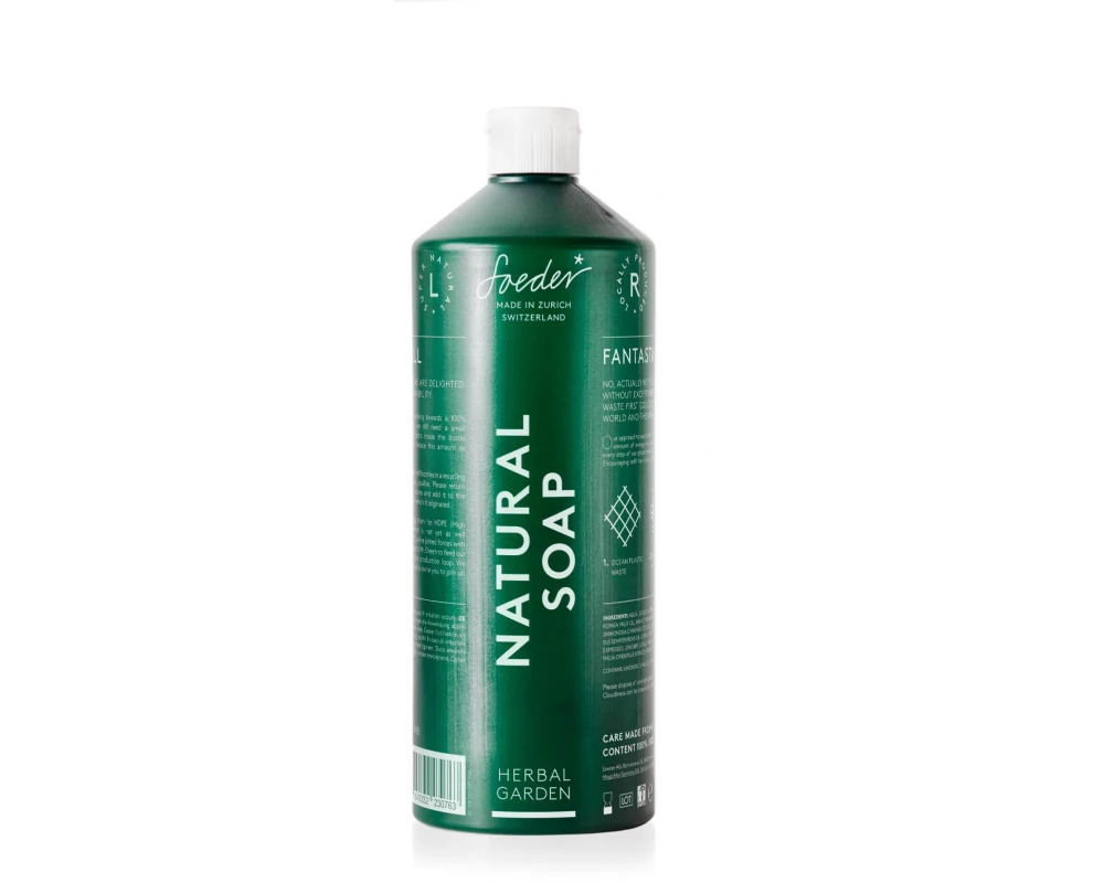 Soeder Flüssigseife Natural – Herbal Garden Nachfüllpack 1 l