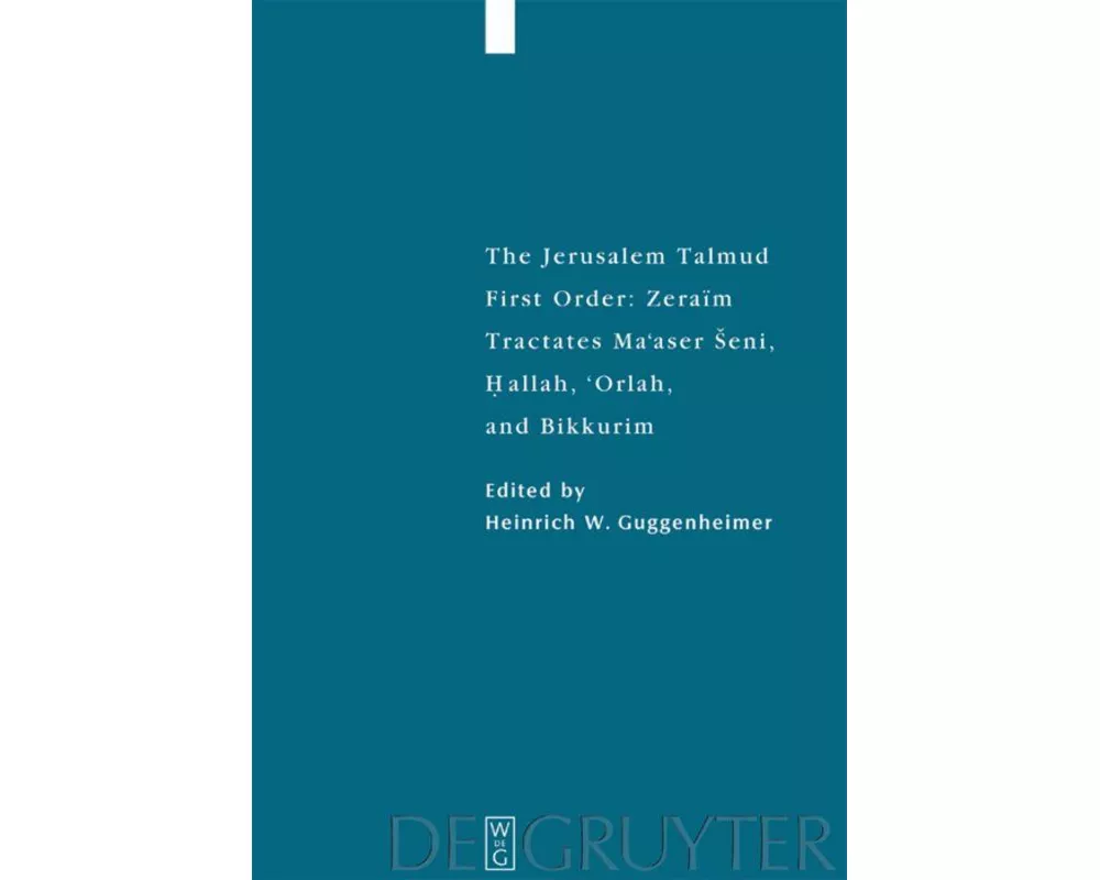 Tractates Ma'aser Seni, Hallah, 'Orlah, and Bikkurim