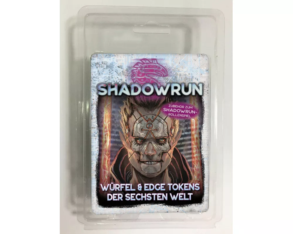 Shadowrun: Würfel & Edge Tokens der Sechsten Welt