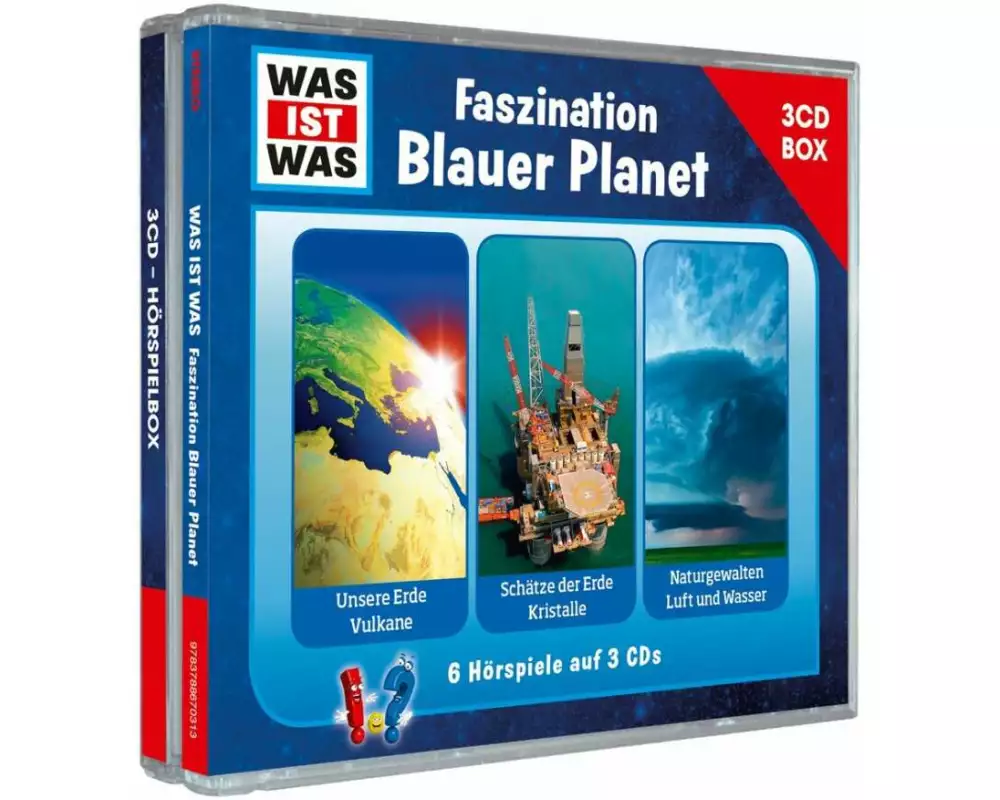 WAS IST WAS 3-CD Hörspielbox. Faszination Blauer Planet