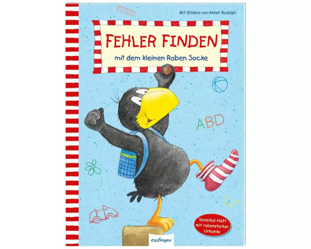 Der kleine Rabe Socke: Fehler finden mit dem kleinen Raben Socke