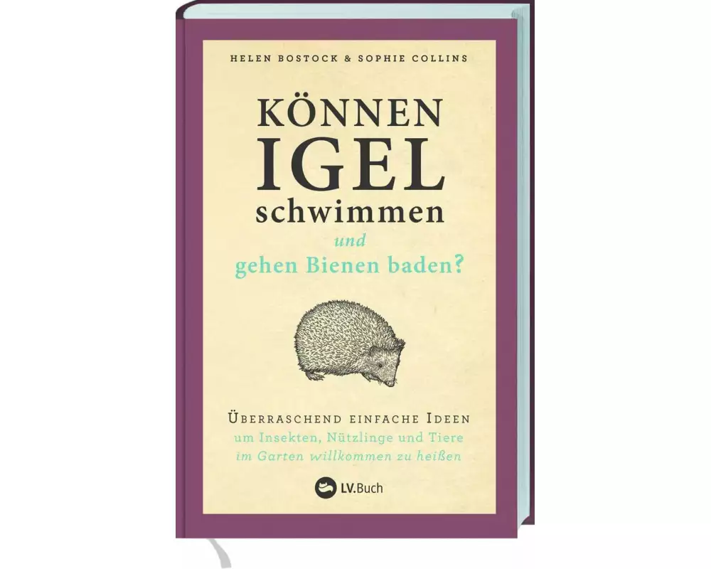Können Igel schwimmen und gehen Bienen baden?