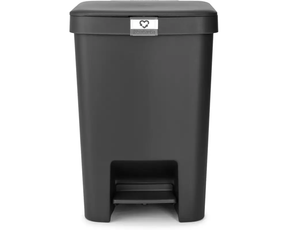 Brabantia Recyclingbehälter StepUp 25 l, Dunkelgrau