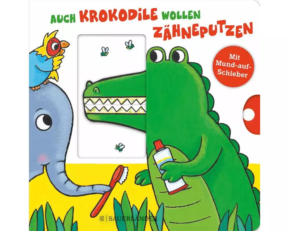 Auch Krokodile wollen Zähneputzen