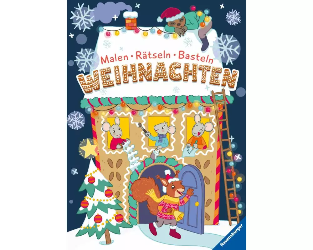 Malen - Rätseln - Basteln: Weihnachten
