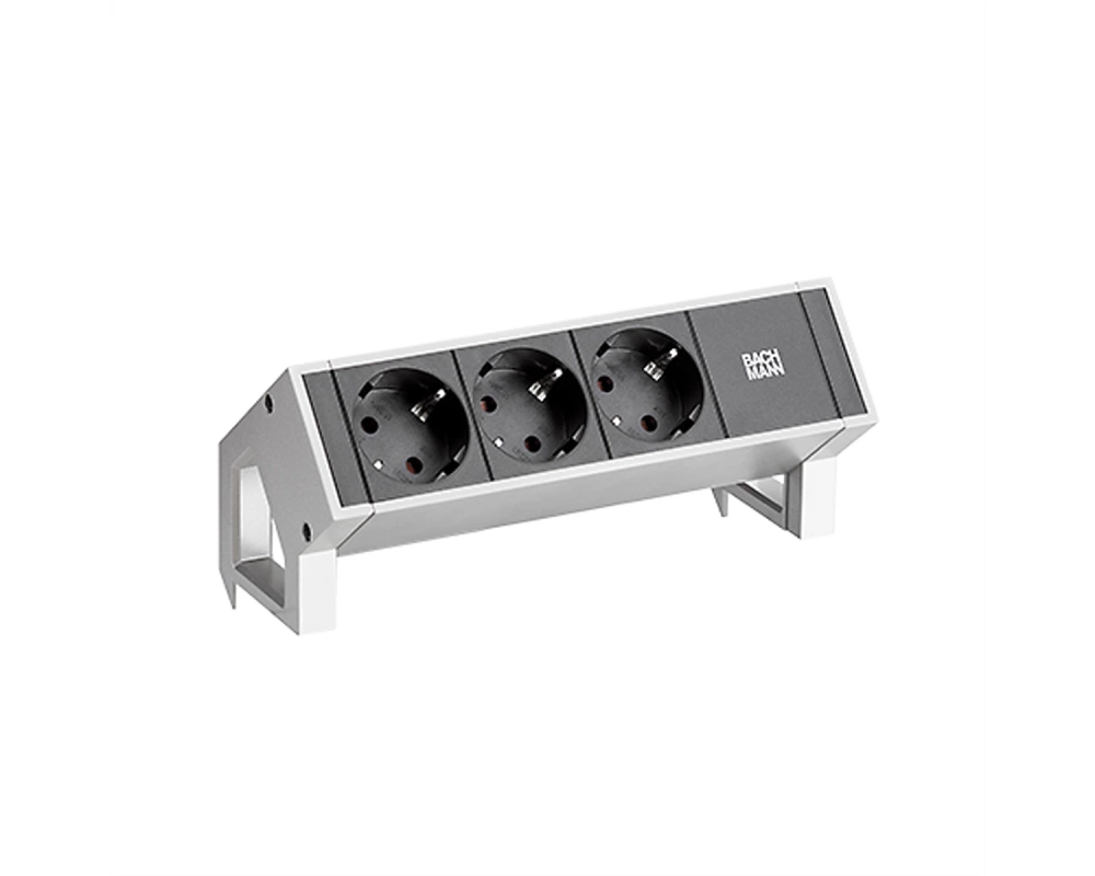BACHMANN DESK2 3xCEE7/3 Strom 0,2m