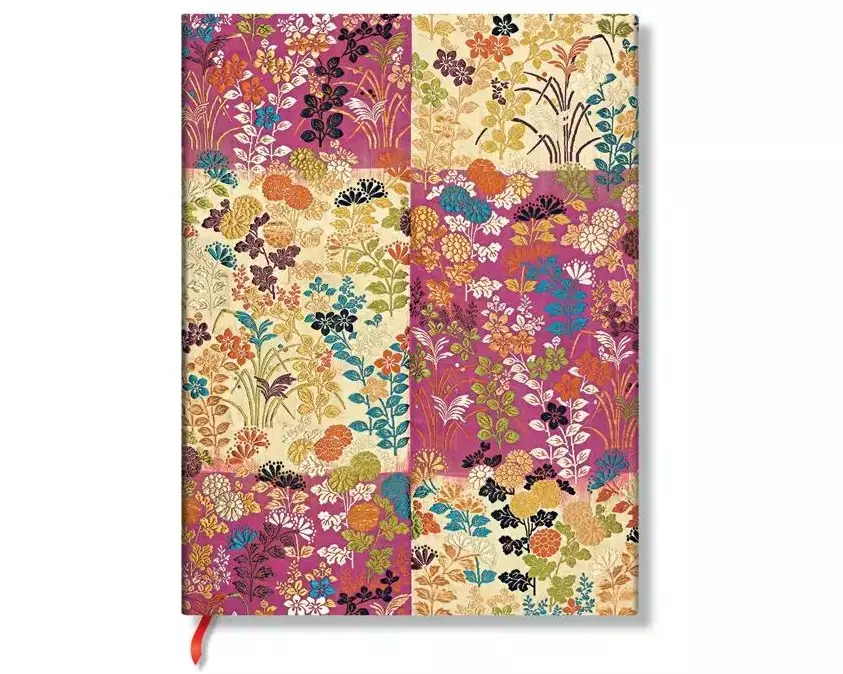 Paperblanks Notizbuch Kara-ori 12 x 17 cm, Liniert, Pink