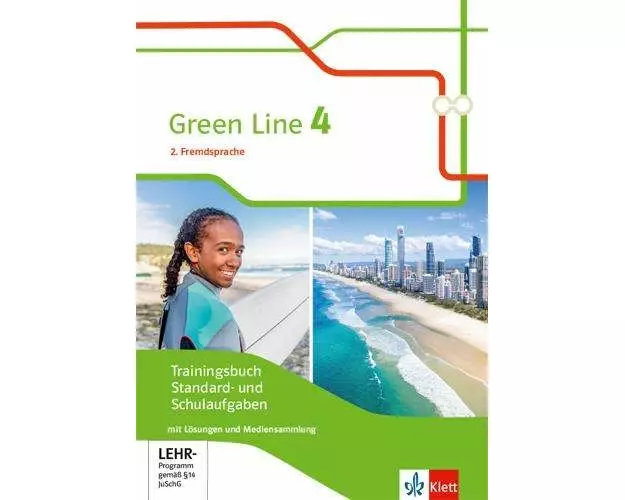 Green Line 4. Ausgabe 2. Fremdsprache. Trainingsbuch Standard- und Schulaufgaben, Heft mit Lösungen und CD-Extra Klasse 9