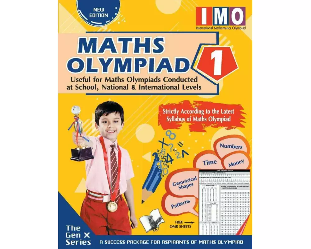 International Maths Olympiad - Class 1 (With OMR Sheets)