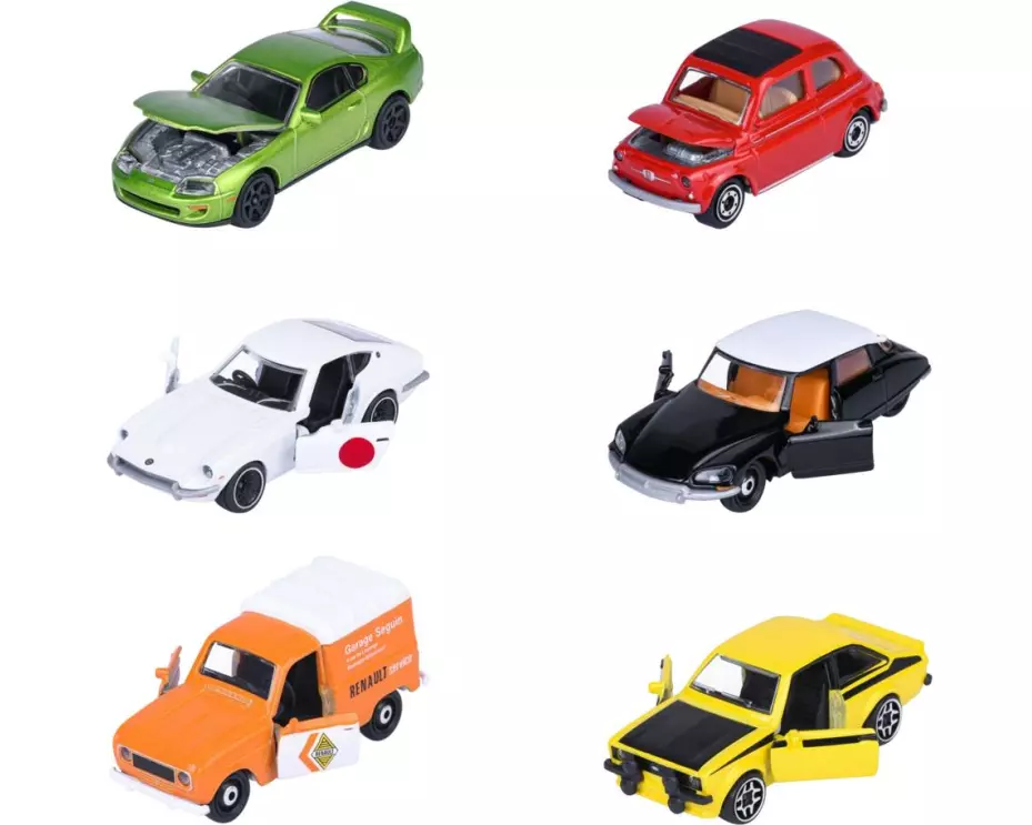 Majorette Vintage Premium Cars, 6-sort. Metall 1:64