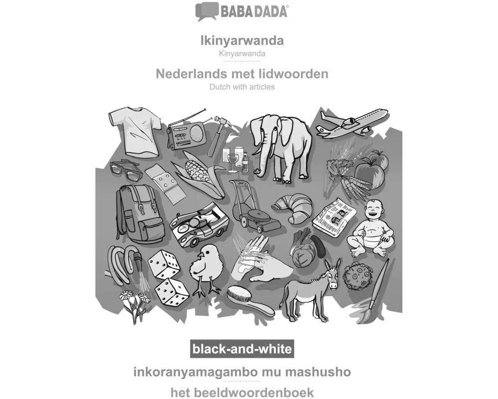 Ikinyarwanda - Nederlands met lidwoorden, inkoranyamagambo mu mashusho, BW