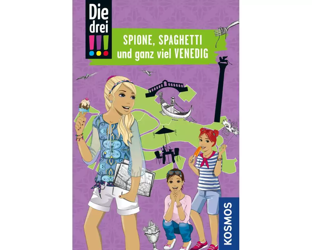 Die drei !!!, Spione, Spaghetti und ganz viel Venedig